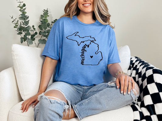 Michigan State Pride Graphic Tee