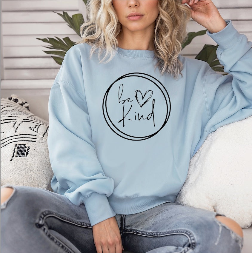 "Be Kind" Minimalist Sweatshirt