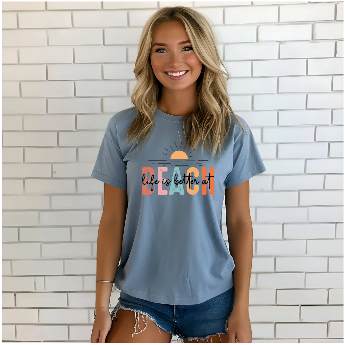 Life's Better at the Beach tee