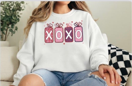 XOXO Gift Crewneck Sweatshirt