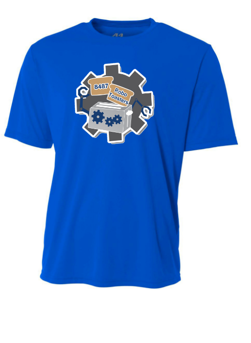 Spirit Wear Polyester Tee – Royal Blue youth